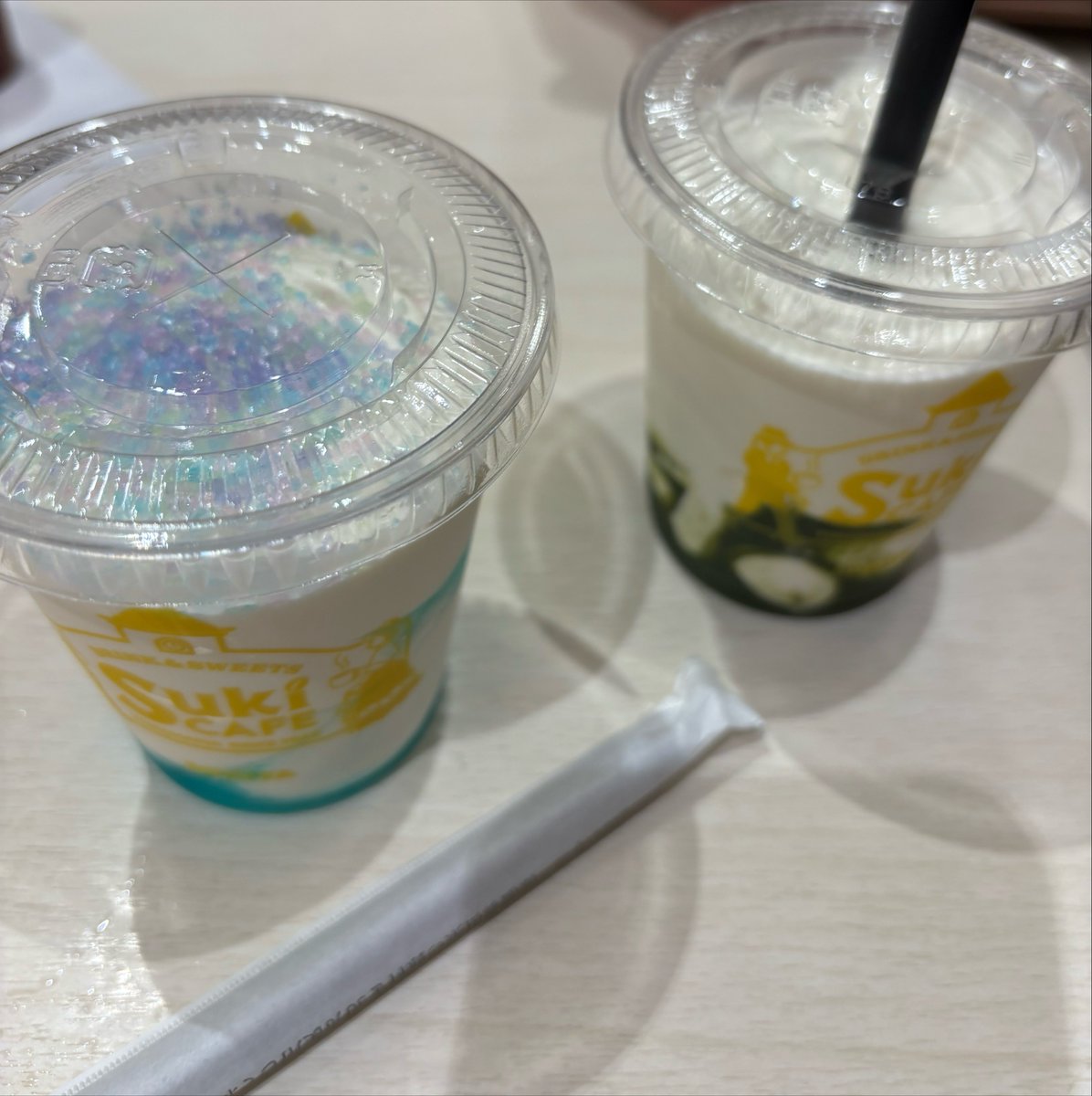 AsiyaTeto's tweet photo. すき家のラムネシェイク美味しそすぎる https://t.co/n8XdIiXFtK