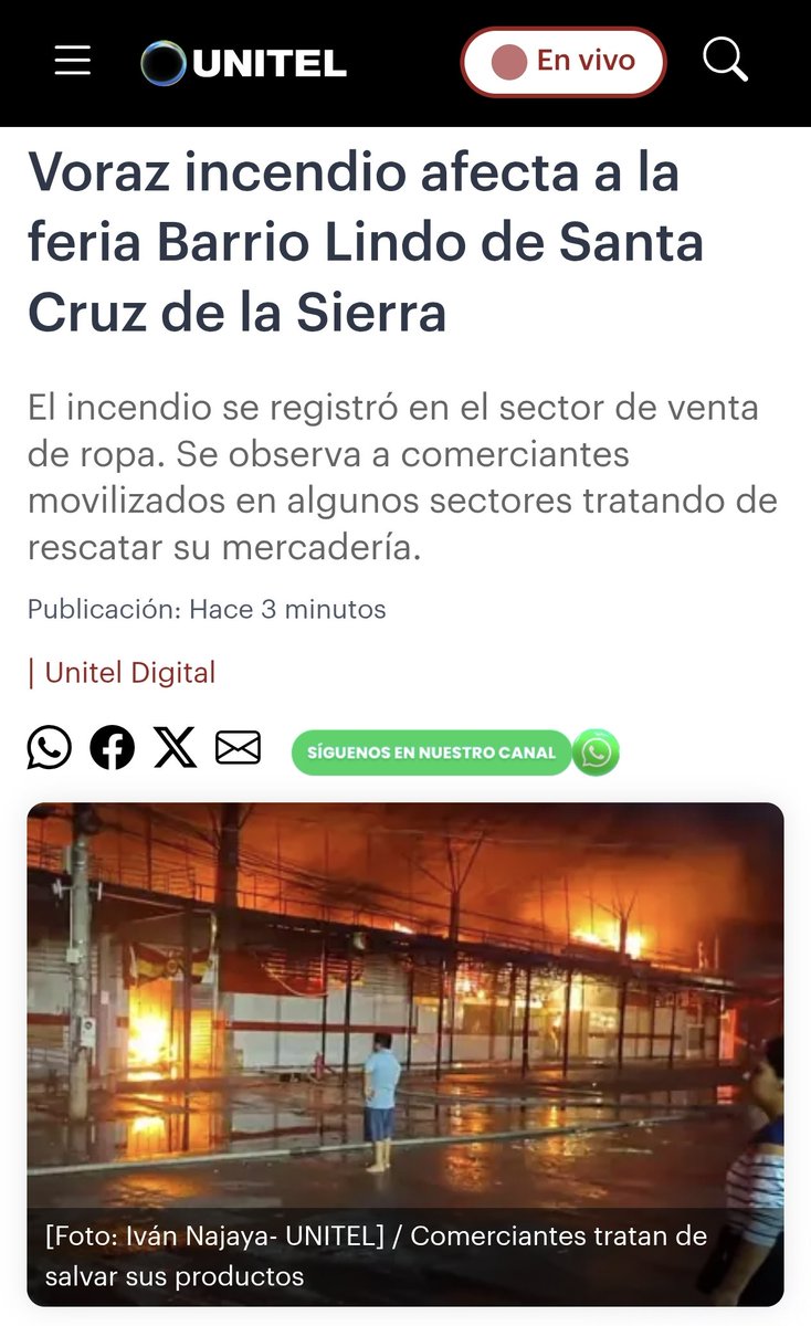 PatitaGastineZ's tweet photo. En este momento se vive un voraz incendio en Santa Cruz, no solo son los #Sicariatos, sino también la falta de #CombustibleBasura para que los carros bomberos puedan aplacar este incendio mientras @Rodrigo_PazP se la pasa bailando y su mujer investigando si pertenece a la realeza https://t.co/MZ98nLqFd0