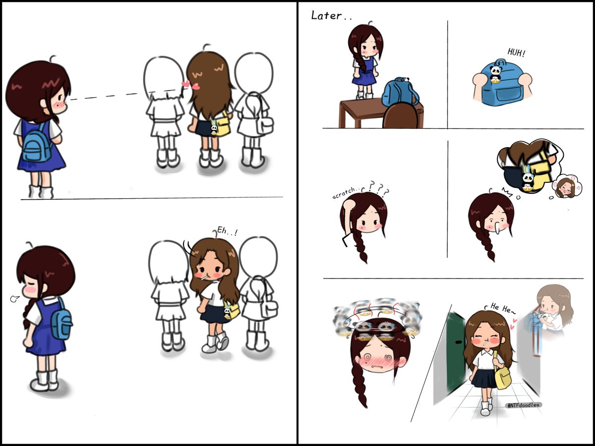 NTFdoodles's tweet photo. The girl with the keychain 🤍❤️‍🩹

#NamtanFilm https://t.co/iDManXN5Jo