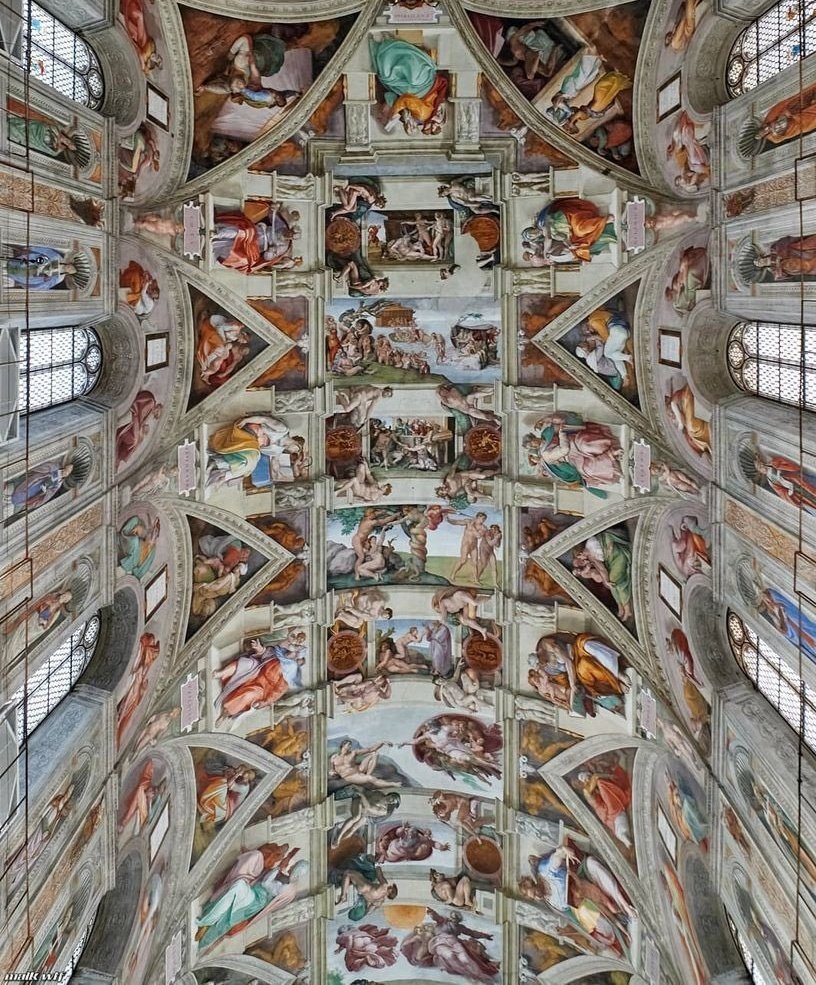 ArtGuide_db's tweet photo. Michelangelo
Sistine Chapel, 1512 https://t.co/J3yeulQ2MN
