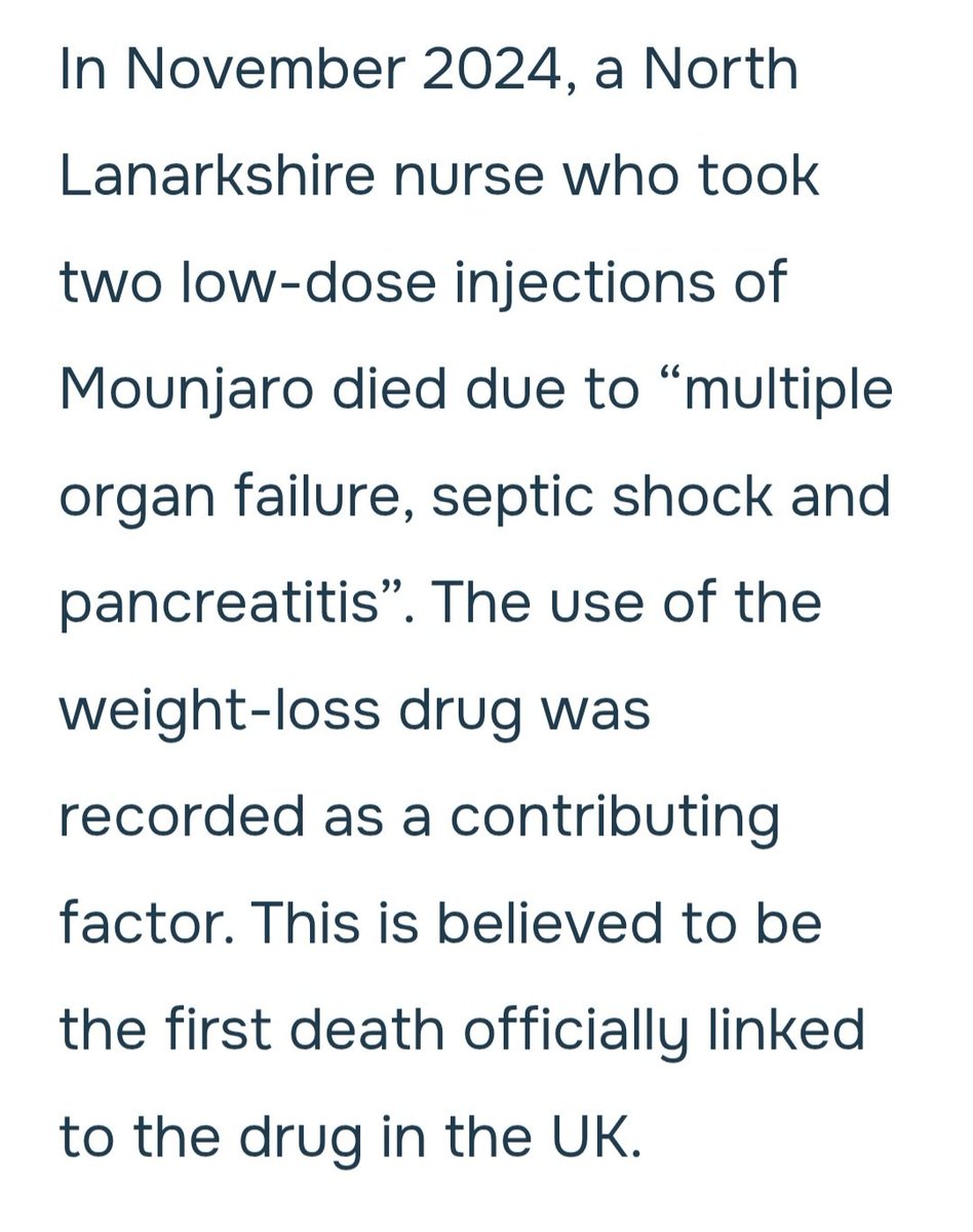 dino868's tweet photo. Note to anyone taking, or thinking of taking, any of the #weightloss jabs, pills etc : please try every natural way to lose weight BEFORE resorting to these #celebrity "look how ridiculously thin I am!" #drugs!
A lovely lady I've known for years has just #died after taking https://t.co/YJakO5UeWB