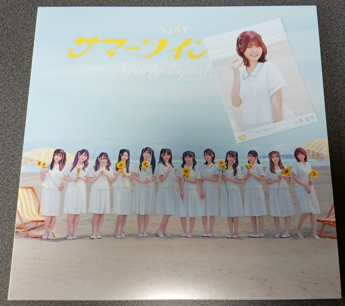 サマーツインテール #ニアジョイ #小澤愛実 typeD届きました🌻 お写真