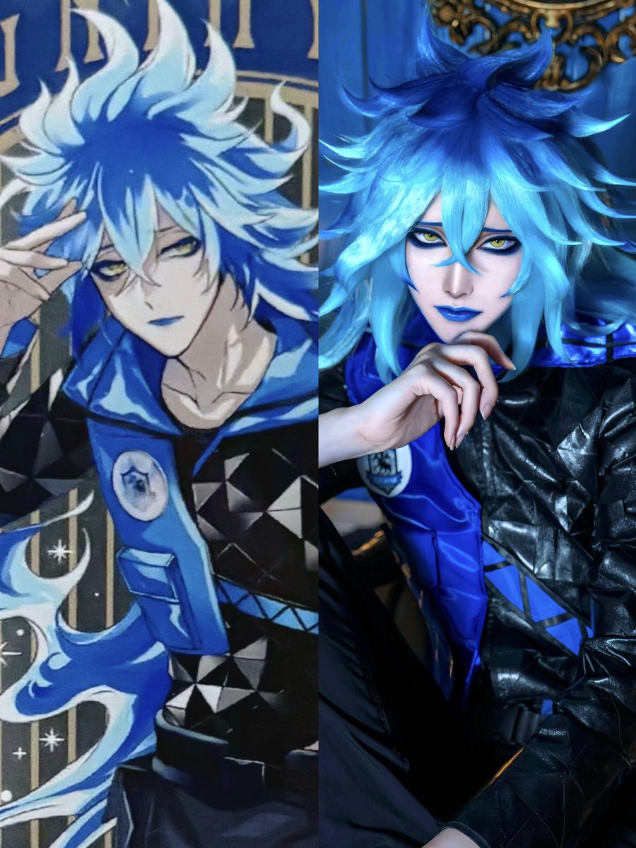 bon_cos_1129's tweet photo. アイメイクと衣装頑張った💀氏 https://t.co/Gj5Zb9jOM0