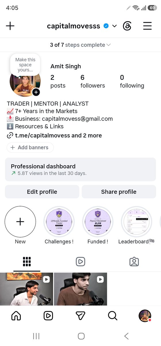 CapitalMovess's tweet photo. Made another $1,000 on my $50K @the5erstrading funded account 📈

Payout request is scheduled for next week 💰

I also recently launched a new Instagram page where I share trading education, market insights, and detailed trade recaps. 

If you decide to join me there, I'd genuinely appreciate your support 🙏