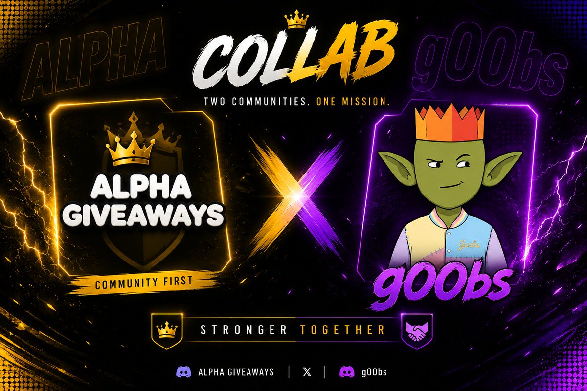 Alphagiveaway1's tweet photo. 𝗔𝗟𝗣𝗛𝗔-𝗚𝗜𝗩𝗘𝗔𝗪𝗔𝗬𝗦 × @g00bsnfts 

💌 30x 𝗚𝗧𝗗

•𝗧𝗮𝘀𝗸:-
▫️Follow @Alphagiveaway1  &amp; @g00bsnfts 
▫️♥️Like &amp; 🔁Retweet 
▫️Comment Evm  Address

𝟯𝟯𝟯𝟯 ||  𝗥𝗼𝗯𝗶𝗻𝗵𝗼𝗼𝗱 ||  𝗙𝗿𝗲𝗲𝗺𝗶𝗻𝘁 https://t.co/w1T9WGWgb6