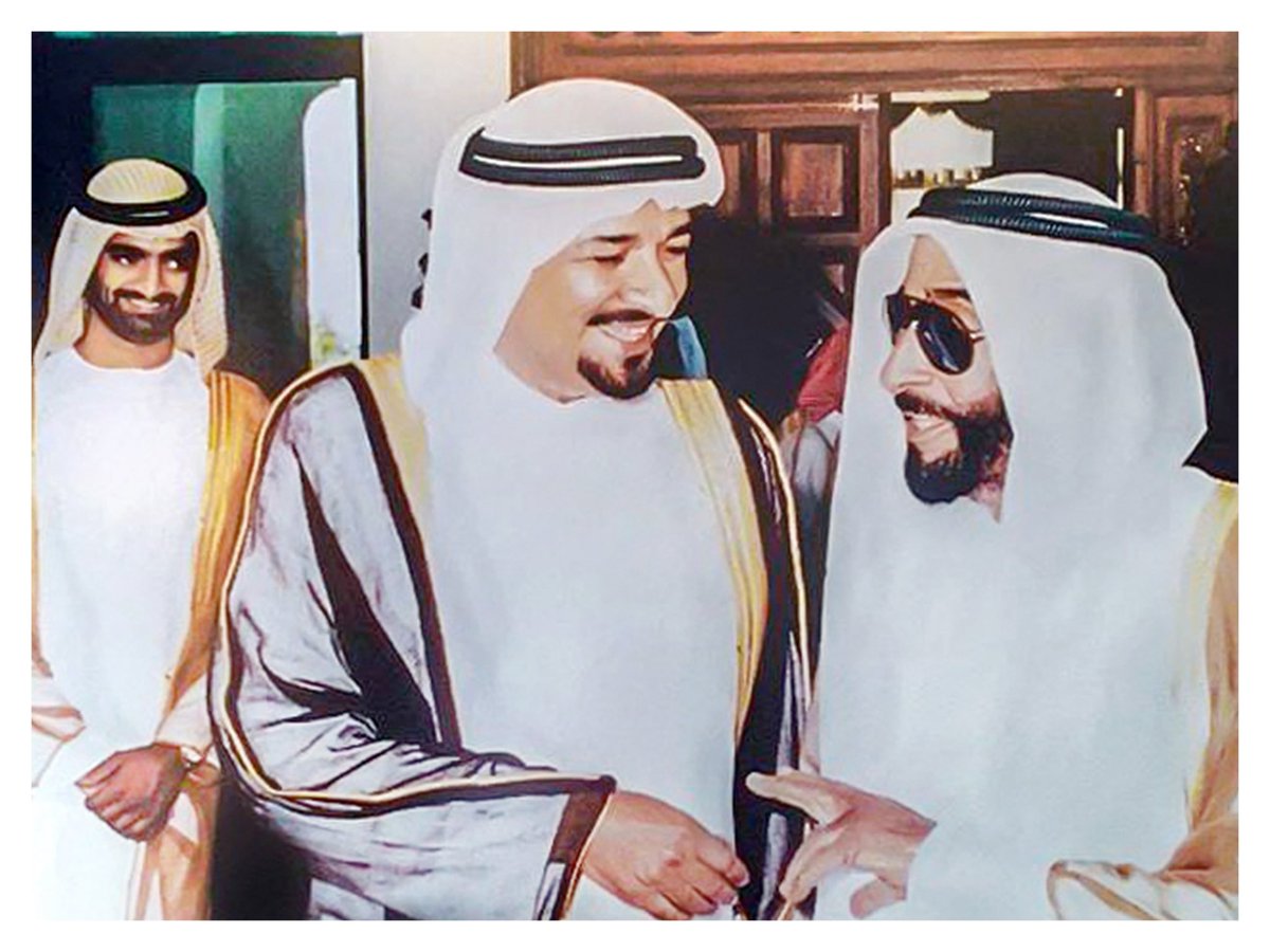 ajammar's tweet photo. قبل 60 عاماً بدأت محطة مباركة في تاريخ دولتنا بتولي الوالد المؤسس المغفور له بإذن الله تعالى الشيخ زايد بن سلطان آل نهيان "طيب الله ثراه" مقاليد الحكم في إمارة أبوظبي. قائد استثنائي آمن بالإنسان ووضع أسس نهضة وطن ورسم برؤيته الحكيمة ملامح دولة أصبحت اليوم نموذجاً عالمياً في التنمية والازدهار والعطاء والإنسانية. رحم الله الشيخ زايد وأدام على دولة الإمارات نعمة الأمن والاستقرار.