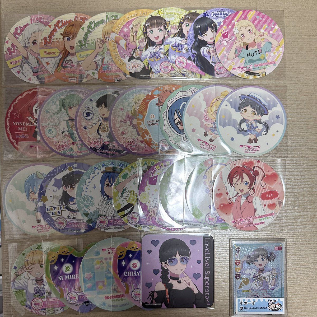 Bizzarramente02's tweet photo. 交換 / 譲渡
ラブライブ！
Liella! 虹ヶ咲 Aqours 蓮ノ空 μ's
コースター

譲　画像のもの
求　異種コースター可可、侑、梨子
　　50円〜+送料

郵送または天神博多手渡し
金額はある程度希望通りにできればと思います、よろしくお願いします https://t.co/bybyJMXslM