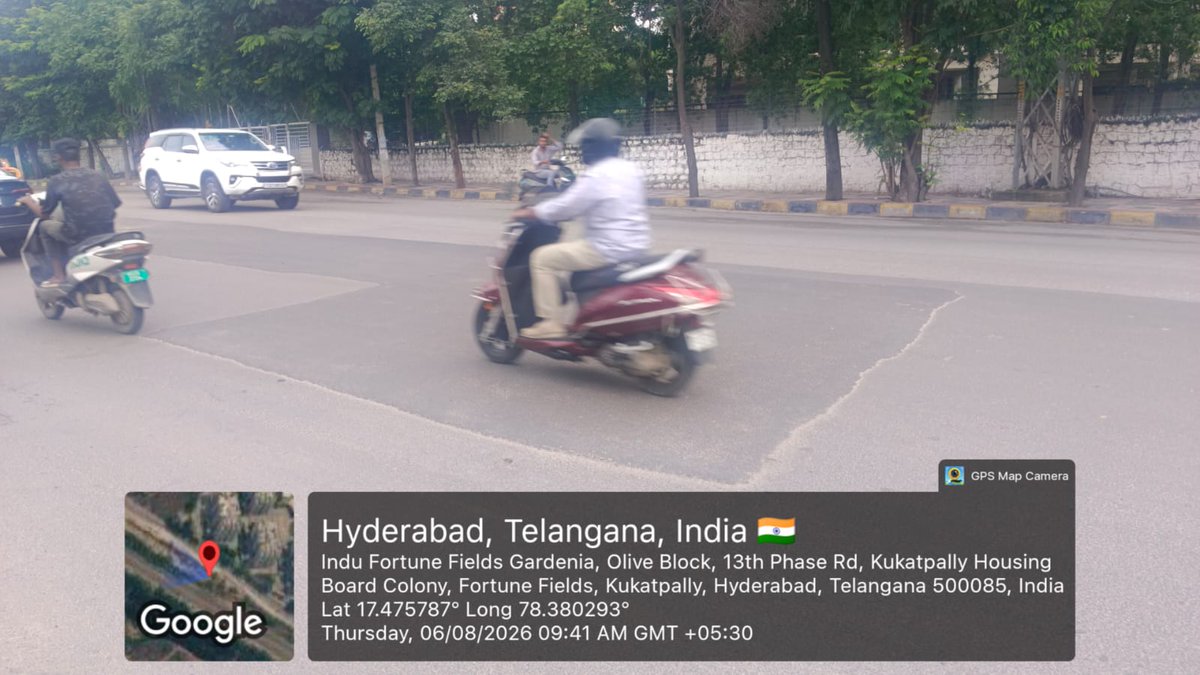 DC_Kukatpally's tweet photo. @ash_chowder @CMC_Offcl @MC_Cyberabad Dear Citizen Inconvenience regretted. Your grievance is resolved. Thank you. https://t.co/pk2WVaHZEg