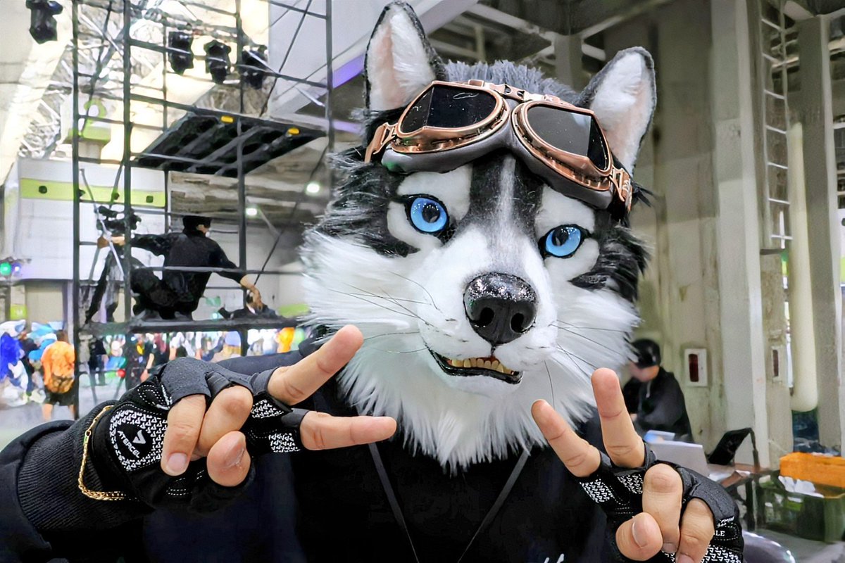 yusukemax1's tweet photo. #OFFF2026
@ShortTale_beast

アラスカンマラミュートのルシアスさん、本イベントがデビュー戦だったそうです。めちゃくちゃ綺麗な顔立ちで、ゴーグルや手袋、どれも格好良かったです。
お写真撮らせて頂きありがとうございました🙏 https://t.co/xirX7icLAo