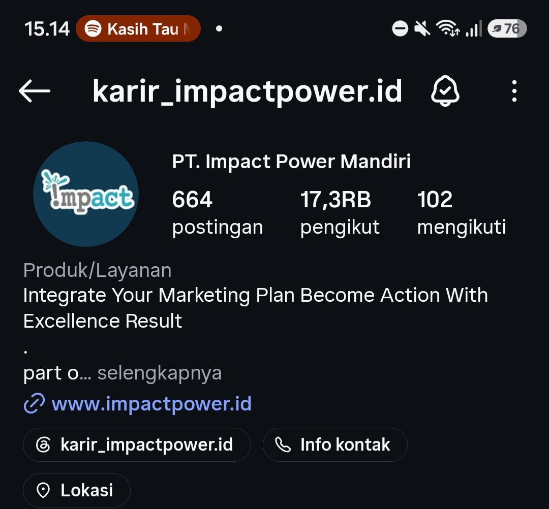 jaera199727's tweet photo. semangattttt yaaa untuk semua temen-temen Jobseeker yang masih selalu berjuang untuk bisa bekerja pokonya SEMANGATTTTT!!!!! ✊🏻🤍🔥
I can sense how they feel. dan sebagai Jobseeker juga aku merasakan sekalii susahnya untuk cari kerja sekarang ini. 

tapi aku selalu semangat dan setiap harinya selalu coba apply loker, biasaya aku suka cari loker/apply selain kirim E-mail & Apk jobs aku suka cari di Instagram. ini ada beberapa akun jobs yg suka share Loker dan aku selalu liat update nya setiap hari karna selalu update setiap harinya. ini yaa aku cantumin listnya: 

📌. bukajobs
📌. infomagangterbaru
📌. lokerfreelanceupdate
📌. bisakerjacom
📌. internship.time
📌. karir_impactpower.id 

kalo aku selalu isi loker di "bukajobs" karna banyak yg sesuai dengan kualifikasi aku, tapi walopun belum ada hasilnya aku selalu isi loker apapun setiap harinya tapi suka di E-mail juga. pokonya semangattttt yaaa buat temen-temen kalo belum ada hasilnya gapapa, yang penting sudah berusaha selalu & berdoa.

𝘓𝘌𝘛'𝘚 𝘒𝘌𝘌𝘗 𝘎𝘖𝘐𝘕𝘎, 𝘌𝘝𝘌𝘙𝘠𝘖𝘕𝘌! 𝘞𝘌'𝘝𝘌 𝘎𝘖𝘛 𝘛𝘏𝘐𝘚! 🖐🏻🤍⭐️🪷