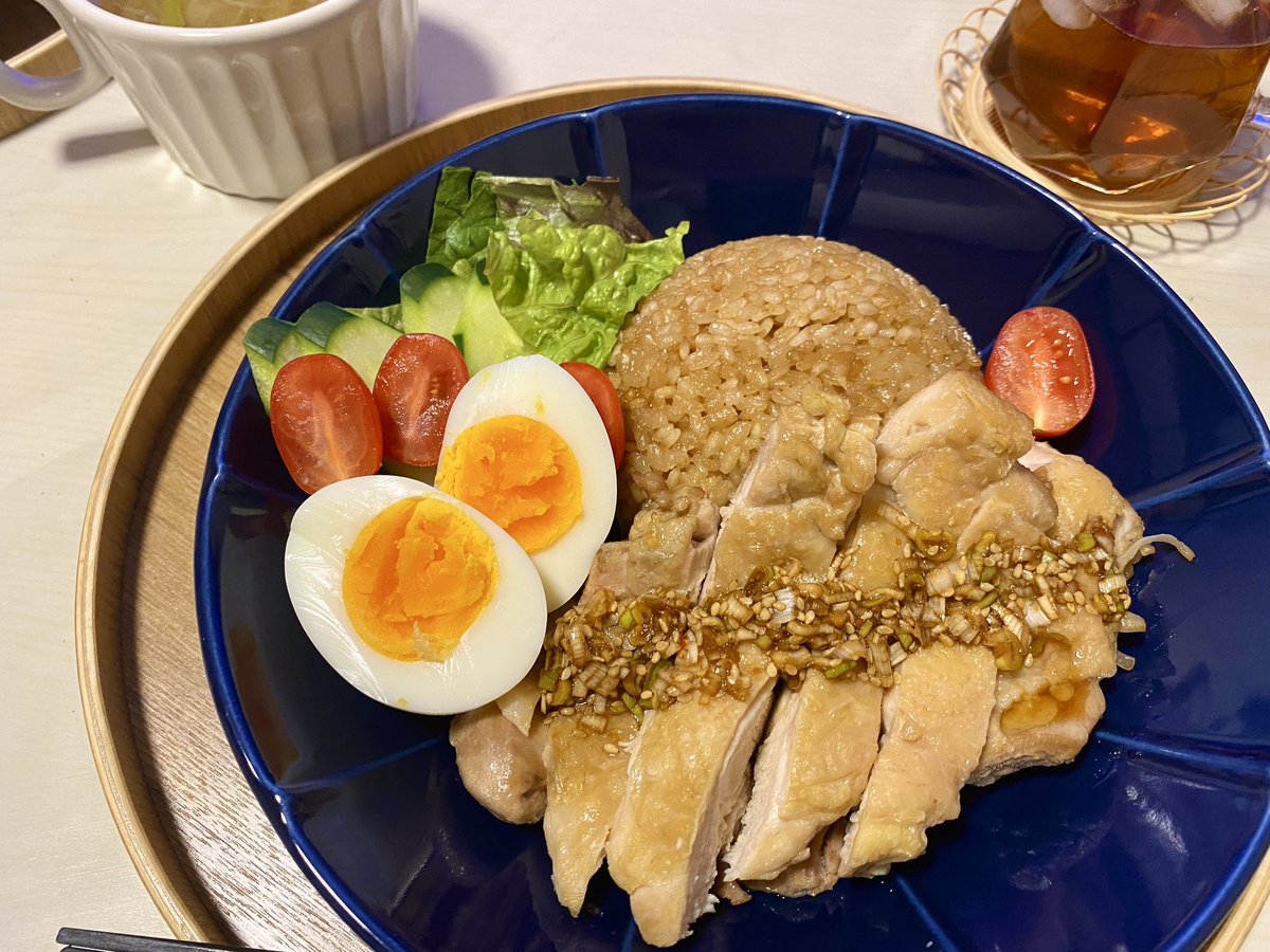 Asterisk_c5's tweet photo. 炊飯器カオマンガイ
美味しかったから
また食べたいな♬.*ﾟ https://t.co/sc9xcqDWWt