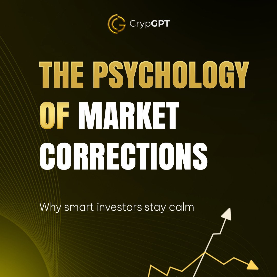 crypgpt_token's tweet photo. 📉 Market corrections aren't just about price—they're about psychology.

The biggest challenge during a correction isn't the market.

It's controlling your emotions.

#CrypGPT #crypto #MarketResearch https://t.co/hboNs1rpcA