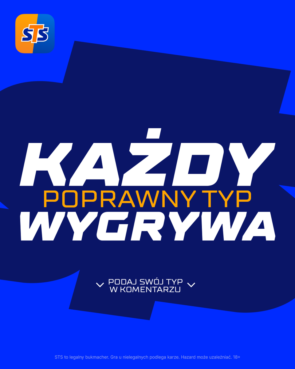 stspolska's tweet photo. 💸 DOBRZE TYPUJESZ = ZGARNIASZ BONUS 💸

👉 Do 18:00 zaobserwuj profil STS, polub i podaj dalej ten post (KONIECZNIE!)
👉 Wytypuj, ile goli łącznie strzelą polskie drużyny (Raków, Jaga, Lech, GKS) w dzisiejszych meczach w Europie. KAŻDA POPRAWNA ODPOWIEDŹ ZGARNIA BONUS 20 PLN!

Regulamin 👉 https://t.co/Xn4dSIfvsW
