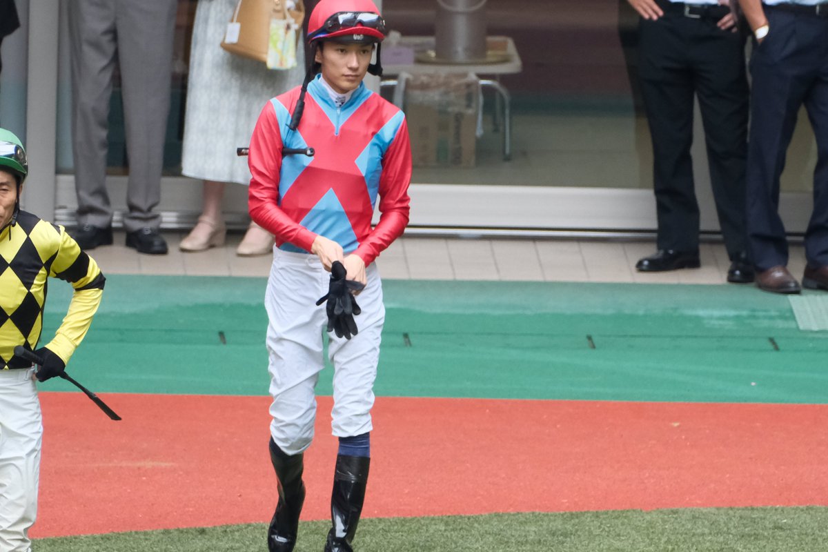 nanigashi4's tweet photo. 夏の福島開催リーディングの坂井瑠星Jと七夕賞優勝のアスクナイスショー＆田辺Jおめ👏（なお馬券🥲） https://t.co/T0FY2Bt7SO