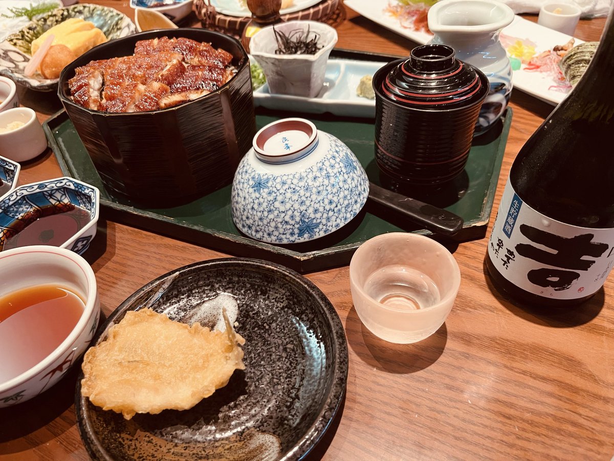 RADI_sumire's tweet photo. お腹がばくはつしちゃう😂

ご馳走様でした🙏🏻☺️💕

ひつまぶし大好き～🥰 https://t.co/S0bz3Em68H