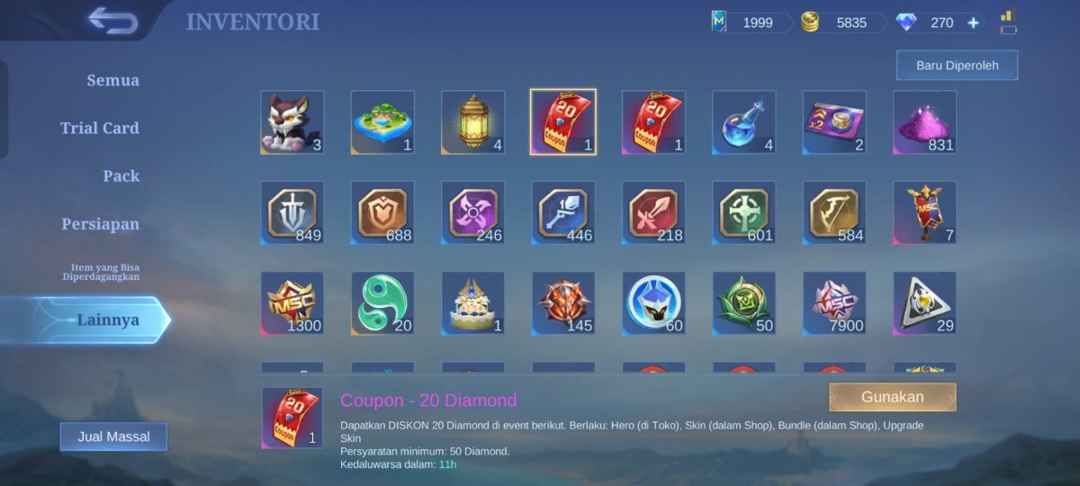 kyypasp's tweet photo. Charisma pulau 1
Serigala ada 6
Blazing lenteran 4 
Yang minat DM ajh dari akun pribadi🔥
#bealanja #mlbb
#zonauang
#charisma ml https://t.co/pvUbTGhmFb