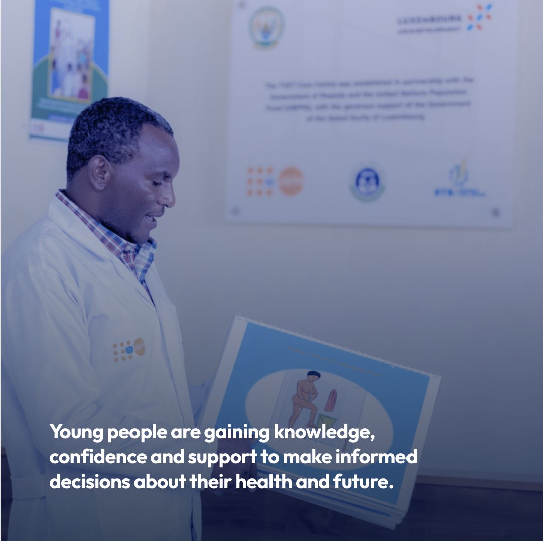 sfhRwanda's tweet photo. 🚸 What if seeking healthcare did not mean missing school?

Through the #KuraNawe programme: 

👦🏾 15k youth reached with comprehensive #SRH education
🏫 5 #TVET centers renovated in @KireheDistrict , @NgomaDistrict & @Gasabo_District
👩‍⚕️ 6 #nurses & 32 school staff trained to deliver youth-friendly services
💬 97 #youth clubs reactivated
🤝 More than 200 students counseled

🤝 Together with our partners, we’re integrating #youth-friendly services into the places where young people already learn and grow..