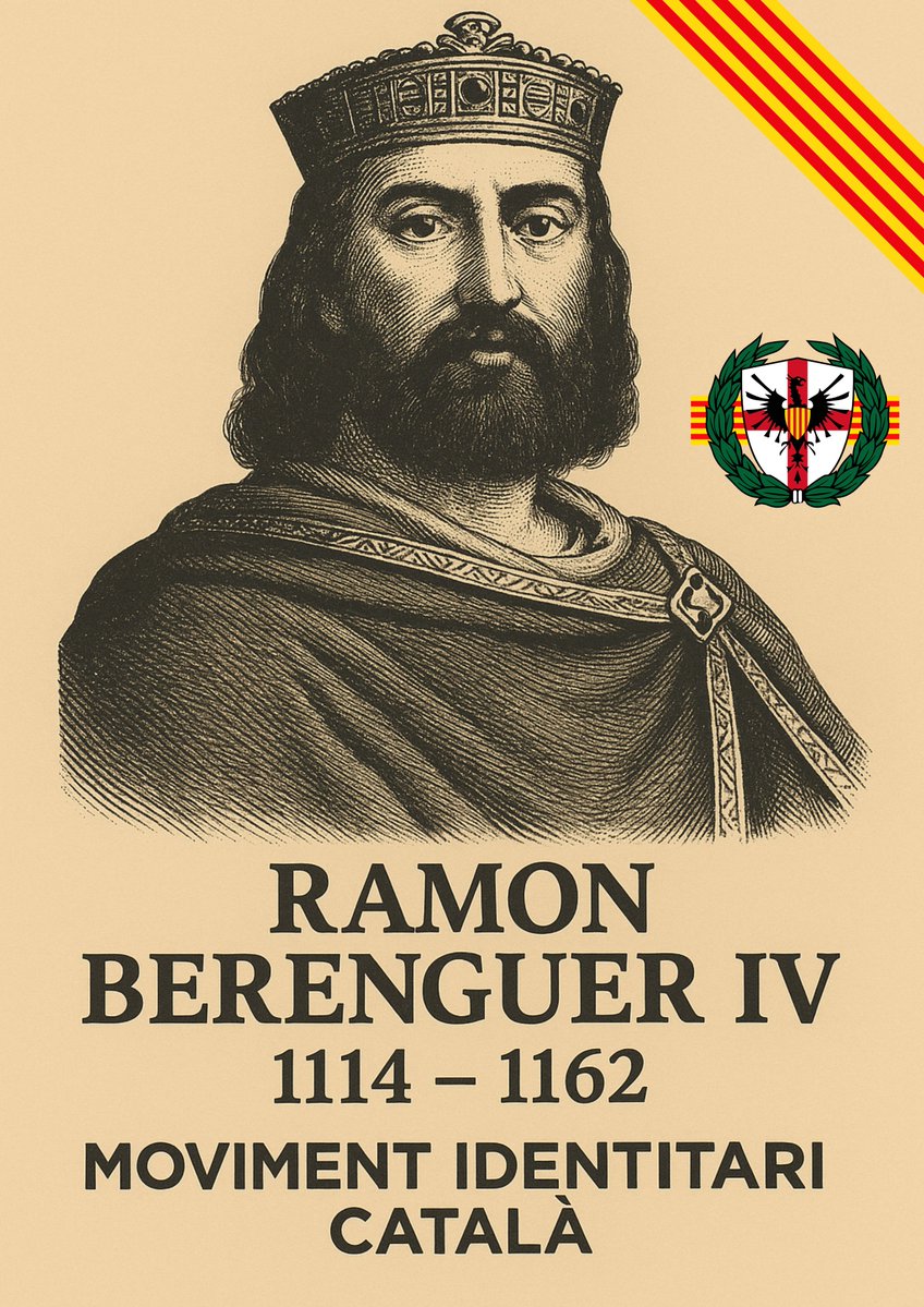 MIC_Catalunya's tweet photo. El 6 d’agost de 1162 mor Ramon Berenguer IV, comte de Barcelona i Girona, príncep dominador d’Aragó. Fou enterrat al Monestir de Ripoll. https://t.co/XmShY9erfB