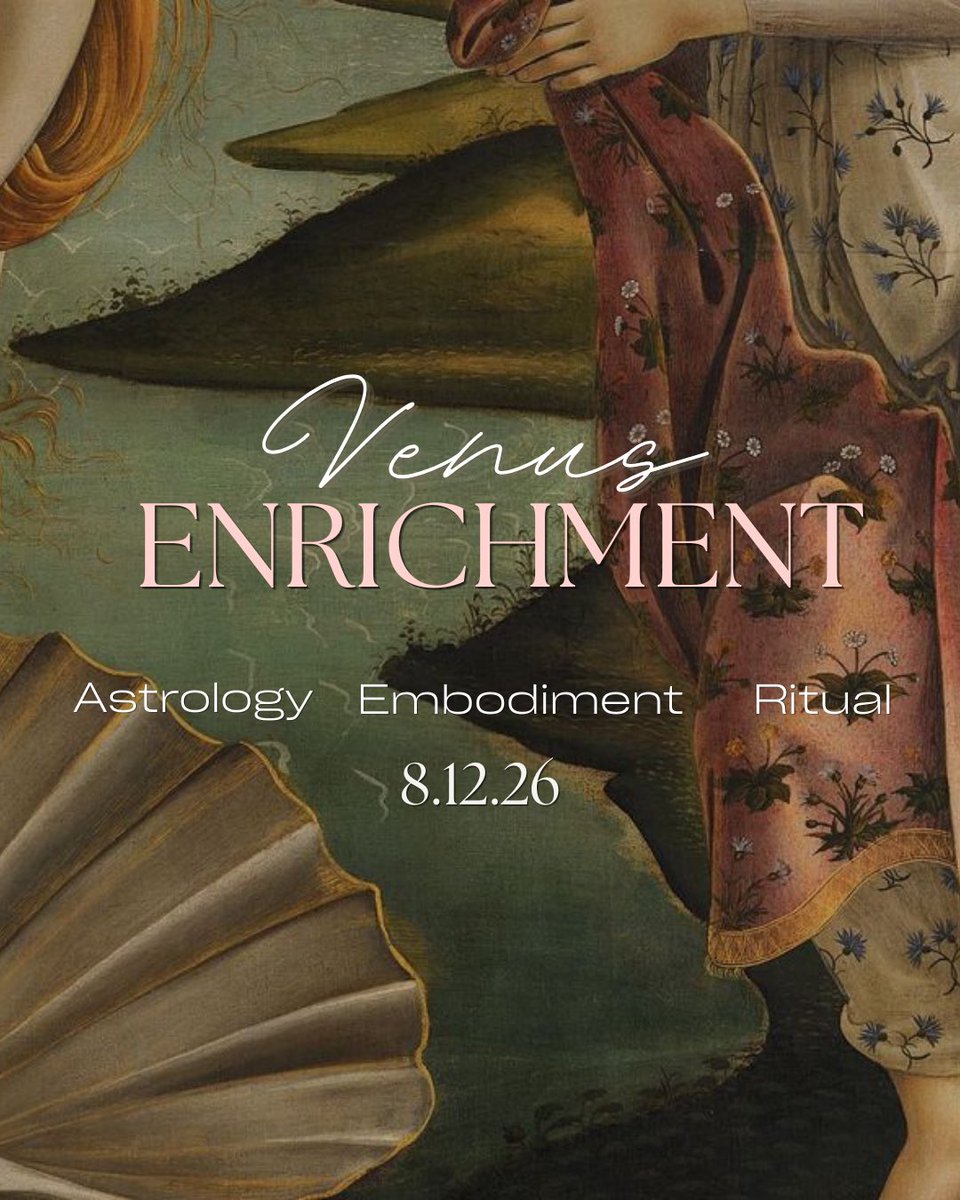 ishmanii's tweet photo. 𝐄𝐧𝐫𝐢𝐜𝐡𝐦𝐞𝐧𝐭, now available for those 𝘴𝘸𝘦𝘦𝘵 enough to embody 𝒱𝑒𝓃𝓊𝓈. 

But 𝐟𝐢𝐫𝐬𝐭, find out your Venus archetype.
https://t.co/XGJpm8johu

𝐓𝐡𝐞𝐧, 𝘫𝘰𝘪𝘯 us in the temple.
https://t.co/RawVu52Iz0

Join by: August 15th
You 𝐝𝐨𝐧'𝐭 want to miss this. https://t.co/xPsKYt6NDV