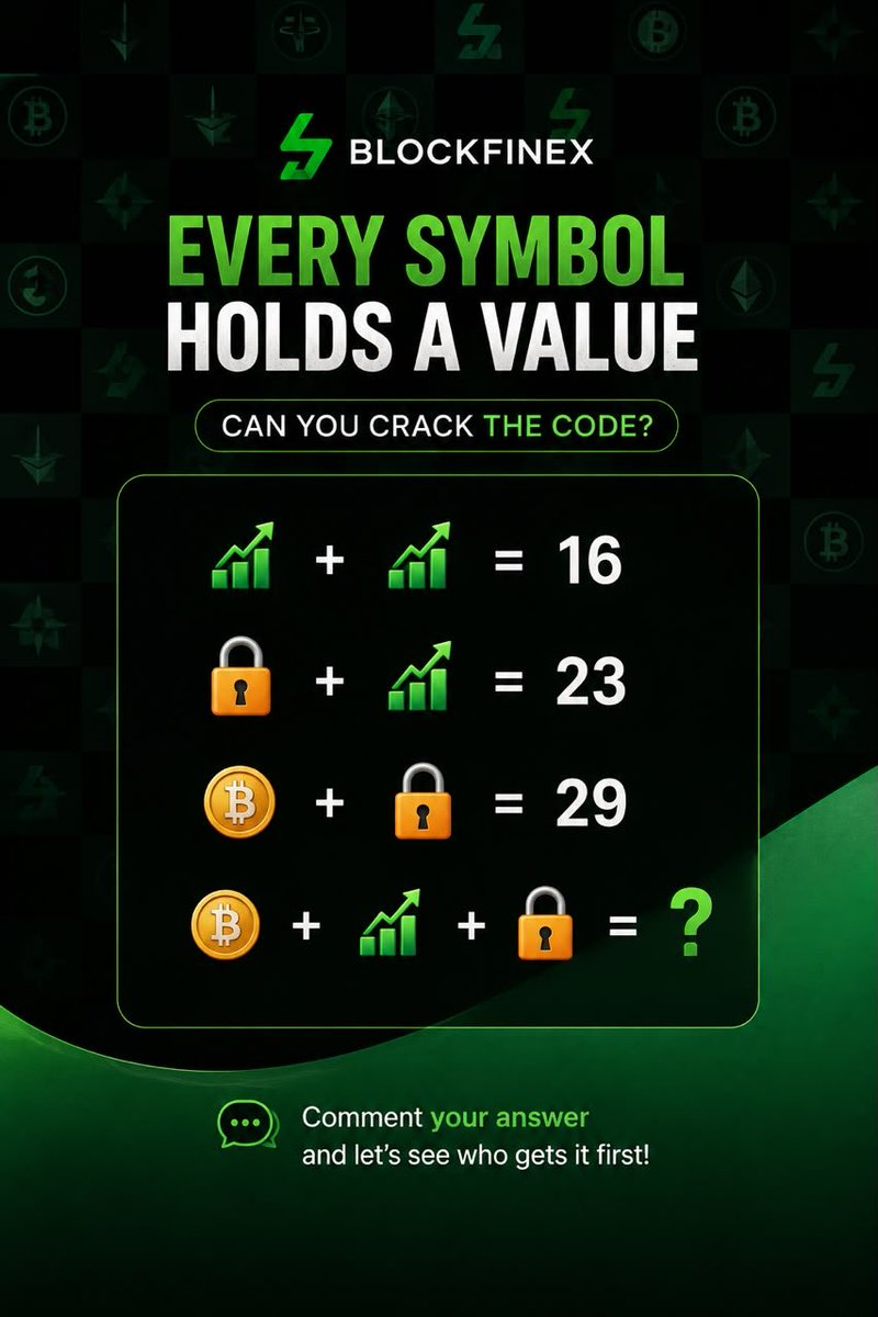 Blockfinex_AF's tweet photo. 🤔 Do you know the answer? https://t.co/YLiQBmH7I1