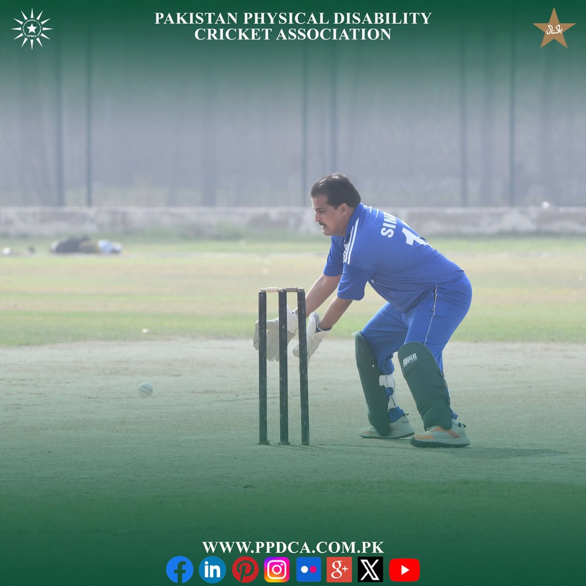 PPDCAOfficial's tweet photo. 📷 Alert. Agile. Dependable

Behind every successful bowling attack stands a reliable wicketkeeper.

#PPDCA #PhysicalDisabilityCricket #SindhPDCricketTeam #PDT20QuadrangularCup2024 #PakistanCricket #WicketKeeping #CricketForAll #InclusiveSports #Determination #TeamSpirit https://t.co/MNvIN3nsYM