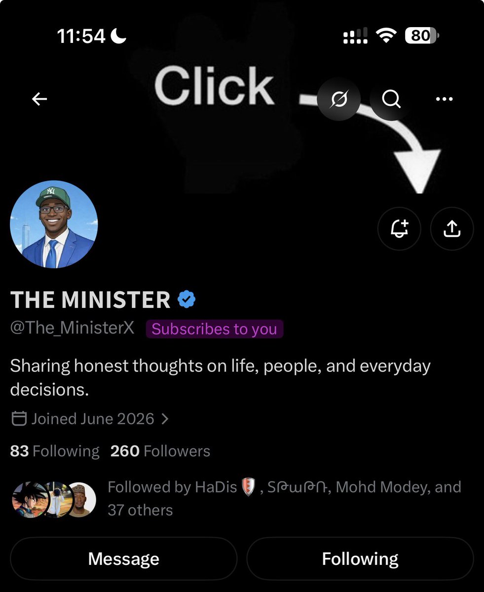 The_Umdazz's tweet photo. Thanks a lot @The_MinisterX and @LoloTukur for subscribing, it means a lot. 

Y’all pls follow them🙏 https://t.co/twsyb5aFnk