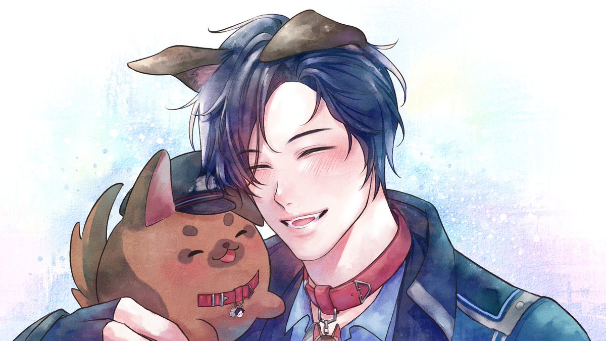 rhzo_o's tweet photo. Happy Birthday Caelen! 💙
#BdayCaeke2026 #Caenvas

I had the chance to draw this for Flos project ✨
It was an honor to create alongside such talented Pawfficers. Thank you for having me 🙂‍↕️ https://t.co/qQnnHXrENl