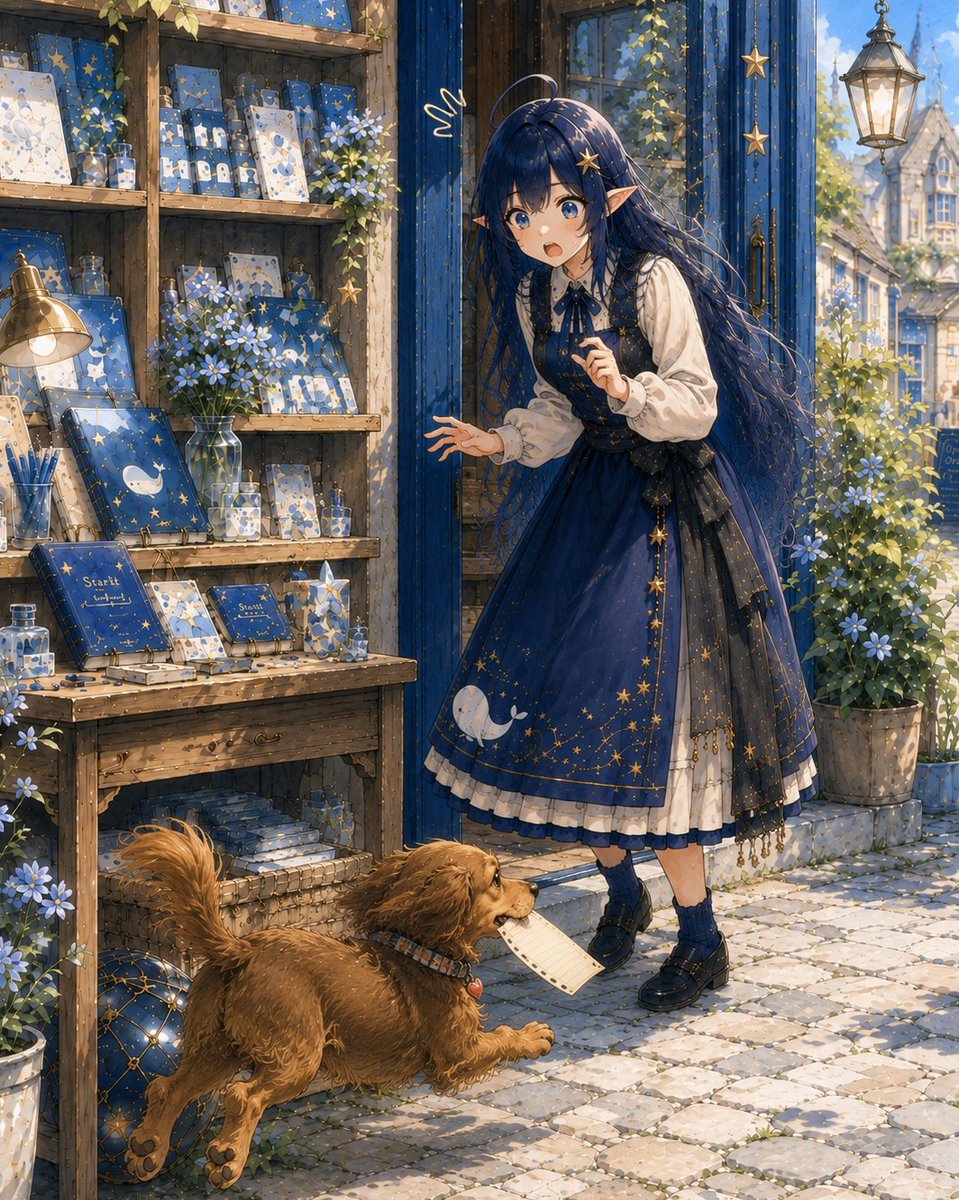 kujira_writer's tweet photo. えっ？レノンちゃん！
まだお仕事中だから、終わったら遊ぼうね...

...って、また持ち出しちゃってる？！ https://t.co/23t3vZcgyq
