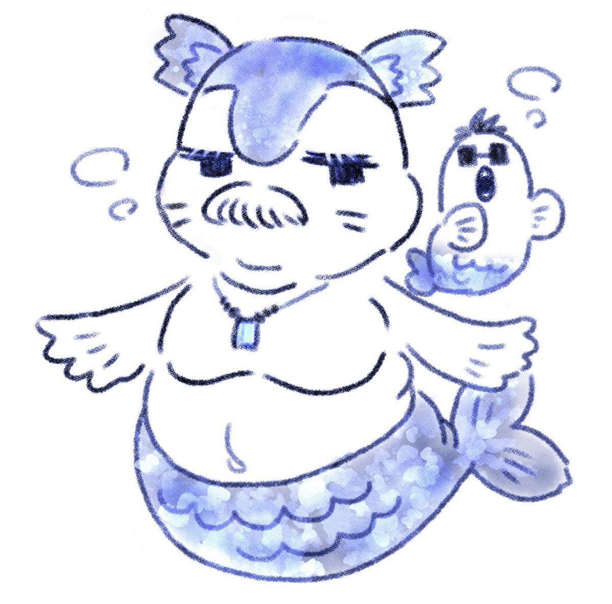 kgnodjn's tweet photo. うえふ"ほ"ありがとうございます！ええすよね…🧜‍♀️ https://t.co/JAikhfSBqz