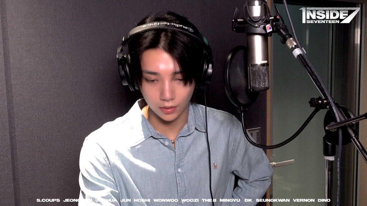 pledis_17's tweet photo. [INSIDE SEVENTEEN] 조슈아 ‘耳朵 (Ear)’ 커버곡 녹음 비하인드 (JOSHUA's "耳朵 (Ear)" Cover Recording Sketch)

▶️ https://t.co/VXcWE6no9U

#JOSHUA #조슈아
#SEVENTEEN #세븐틴
#INSIDE_SVT https://t.co/Dyqf3mj6qo