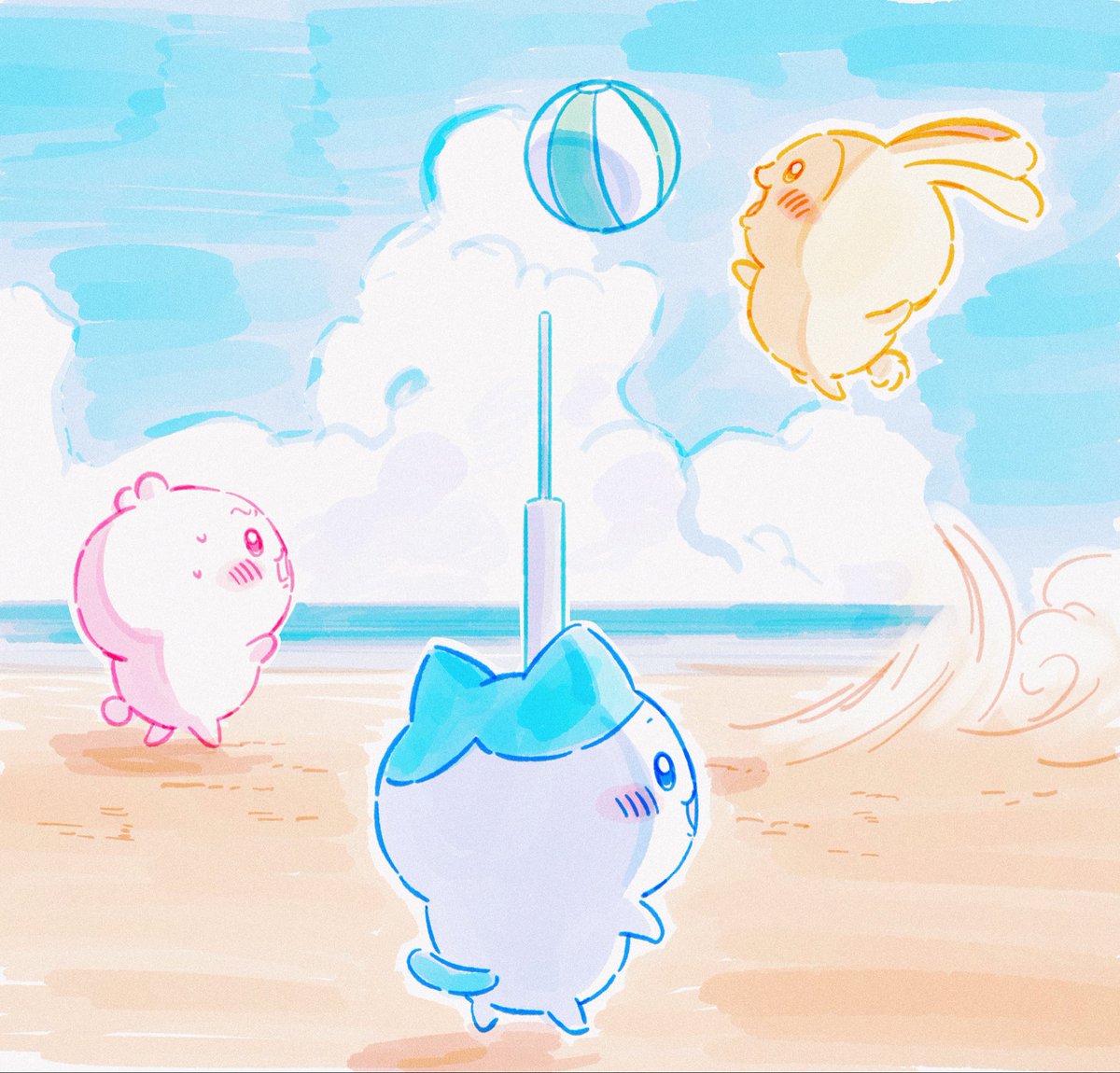 Da_aa_dad_'s tweet photo. #ちいかわファンアート 🏐 https://t.co/yogfb4UjSM