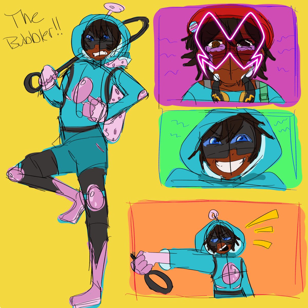 PurpsPencil's tweet photo. BUBBLER REDESIGN!! (2023) | #msbau #miraculous #miraculousladybug #mlbau https://t.co/Hzy5v2BKTn