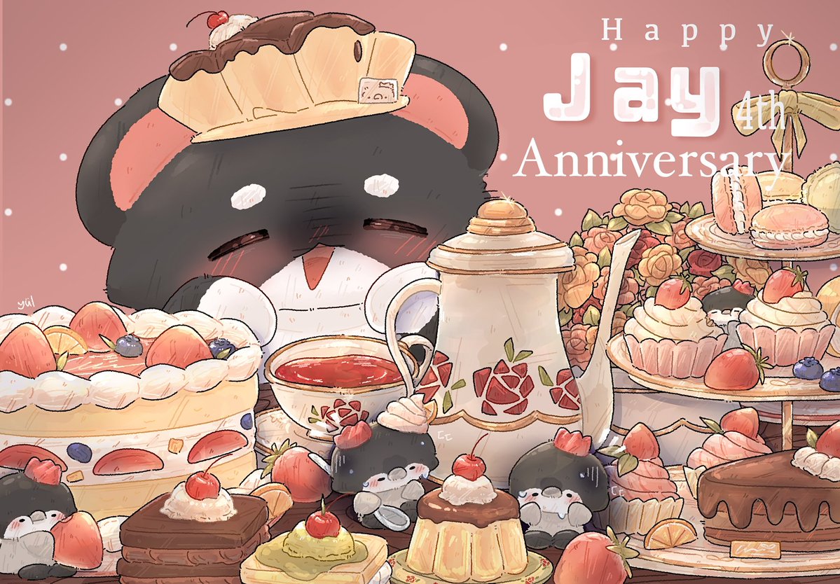 yull_ovo's tweet photo. #감제이_그림 
제이님 4주년 축하드립니다🎂 https://t.co/9C8kSGjTx8