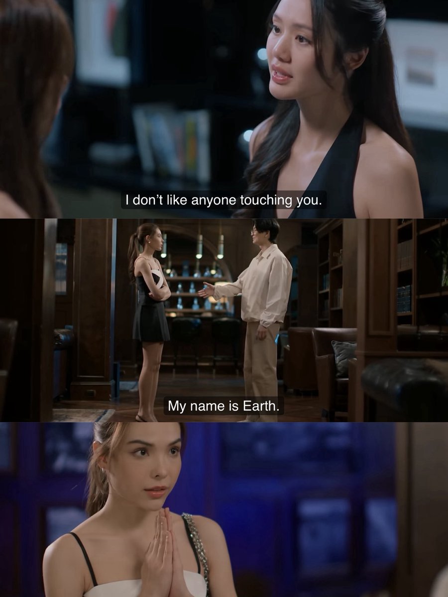 carleeeenha's tweet photo. Eu sempre vou rir dessa sequência da Pleng obedecendo a mulher dela HAHAHAHAHAHAHA

#ลูกหมีซอนญ่า #LMSY https://t.co/mKSUCGJxY7