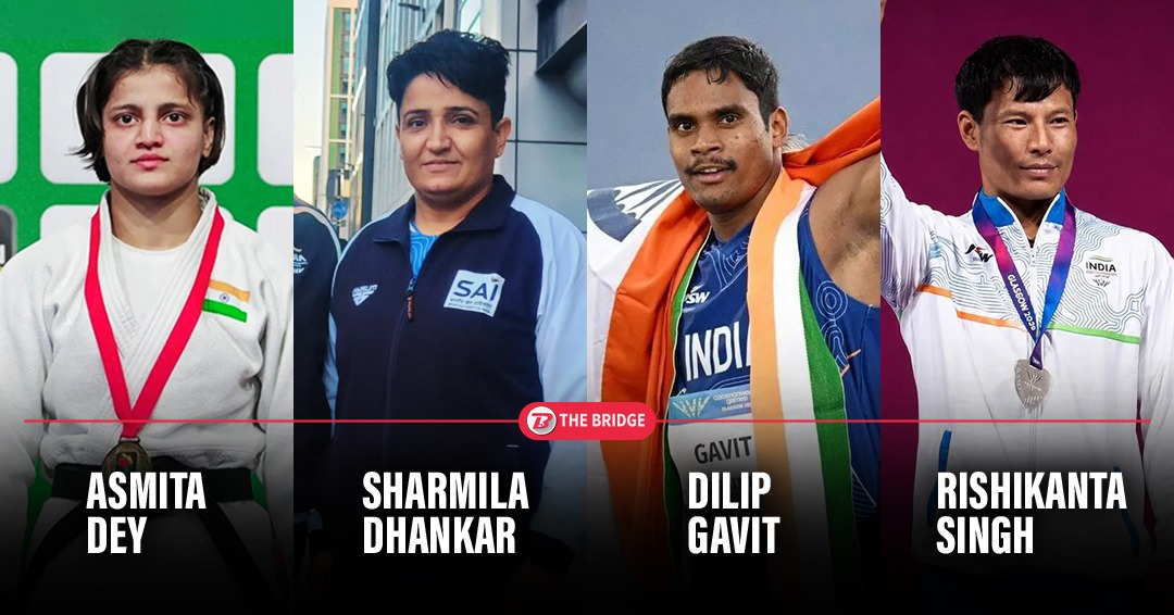 Nithin0dha's tweet photo. This year, India finished 4th in the medal rankings at the Commonwealth Games, winning 39 medals. That's a big deal. But what's even more inspiring are the life stories of the athletes who won those medals.

@arshi_yasin from @the_bridge_in sent me some of their stories, and they are incredible. Reading about the backgrounds these athletes come from, the adversity they had to face to get to where they are, is incredible. The fact that they never gave up when most would have and went on to win a medal is inspiring.

A few stories:

Asmita Dey: Her father ran a bicycle repair shop and was her biggest cheerleader. He passed away in December 2025. Just a few months later, she won gold in the women's 48 kg judo event, India's first-ever Commonwealth Games medal in the sport.

Sharmila Dhankar: She was left disabled by a wrong injection from a quack when she was two. She was married off at 19 into an abusive marriage and was once stripped naked in her village by her husband. At 26, she was thrown out of the house with her two children. It was her second husband who introduced her to para athletics. She has now won gold in the women's F57 shot put, ending India's 20-year wait for a Commonwealth Games medal in para athletics.

Dilip Gavit: He lost his arm as a child after a fall from a tree went untreated. His coach, Vaijnath Kale, spotted him in his village, adopted him, and trained him. Today, he is the first Indian to win Commonwealth Games gold in para track, in the men's 100 m T47.

Rishikanta Singh: He worked as a daily wage labourer, earning just ₹150–200 a day, using that money to fund his weightlifting dream before eventually joining the Indian Army. He went on to win silver in the men's 60 kg event.

And there are many more stories like these, whether they won a medal or not. These are stories that aren't told today.

We often look to people who are popular on social media and elsewhere for inspiration. But I think these are the people we should really be looking up to. People who kept going despite unimaginable odds, with little support or recognition, in our cricket-obsessed nation.

This is also why we invested in @the_bridge_in to bring stories like these to the forefront. There's no shortage of such inspiring stories, and we need more people to tell them.