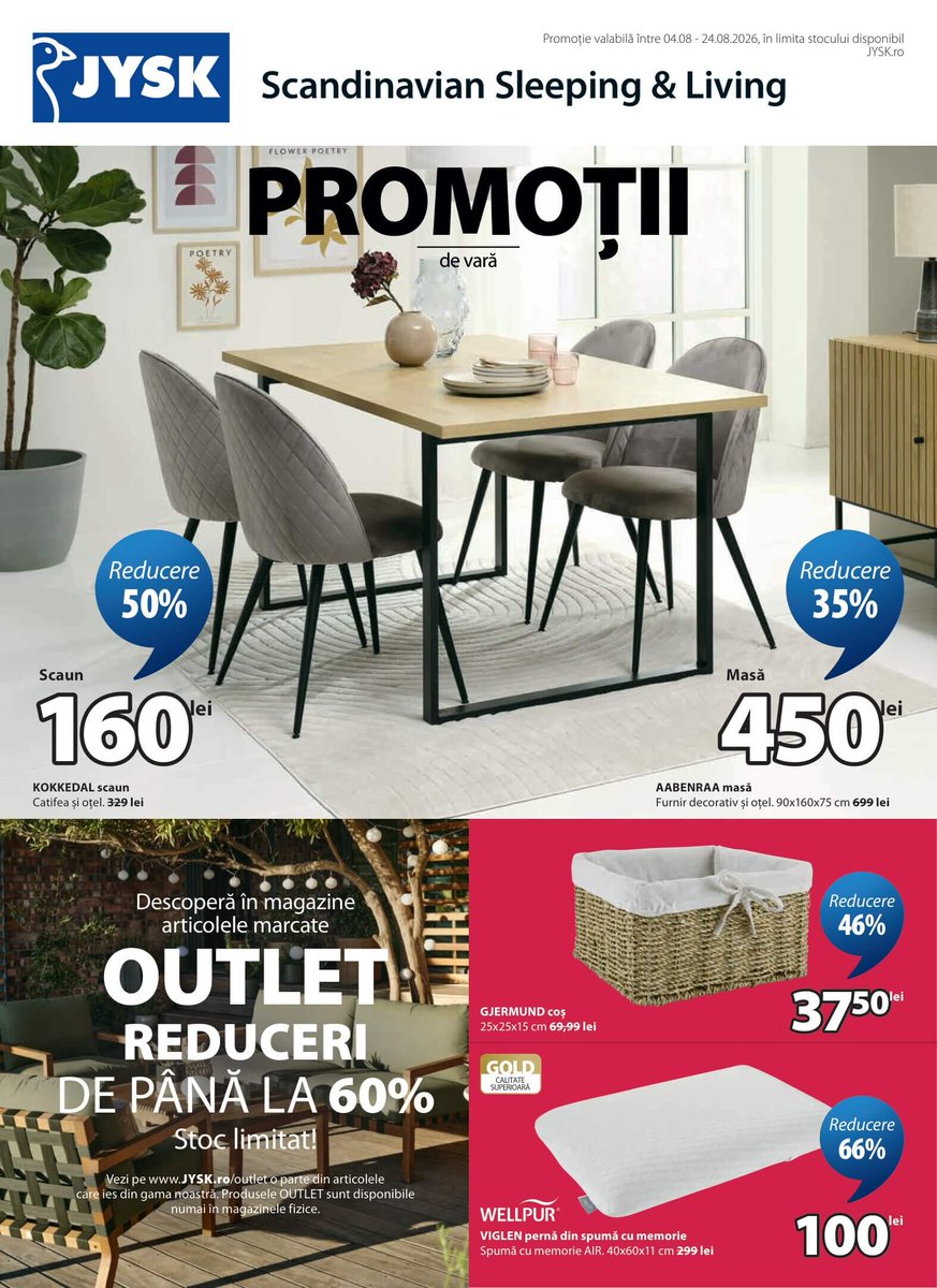SeyRomania's tweet photo. 🛒 Vezi: Catalog Jysk 4 august 2026 👉 Detalii pe: https://t.co/jg8qtnvhMe

#jysk #catalogjysk #sey #reduceri https://t.co/0iSeGFfYp5