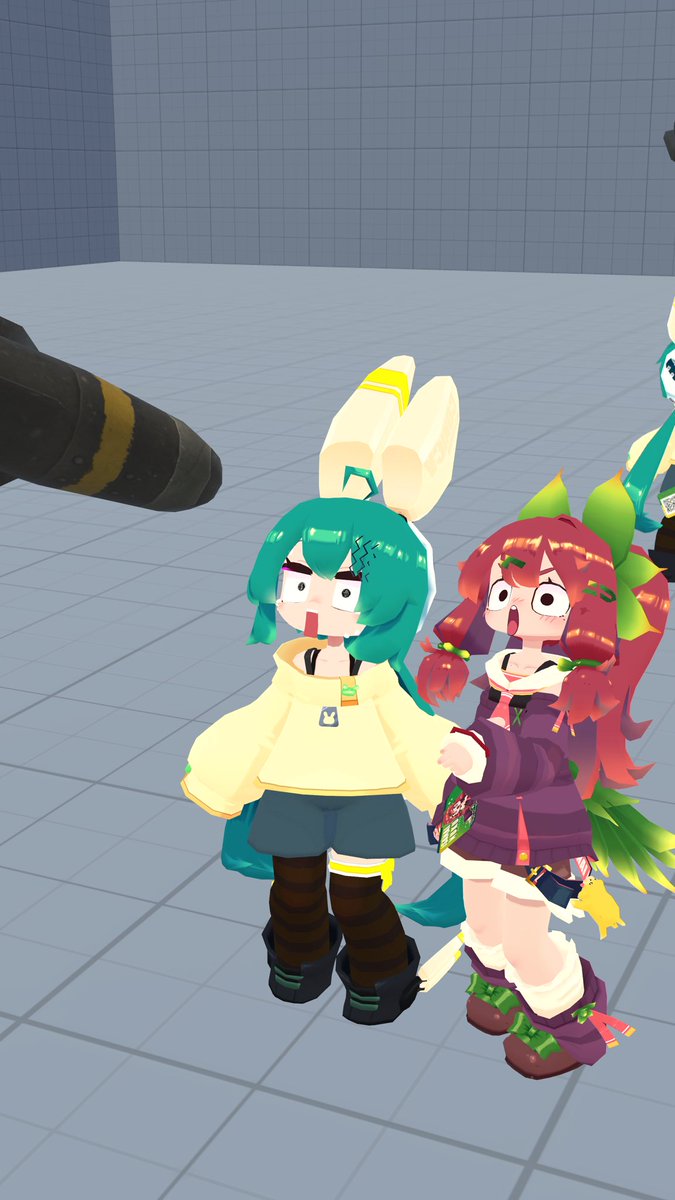 Amechan755_VRC's tweet photo. ミサイルとんできた⁉️
 #VRChat
@Basasi_tanmen https://t.co/YeUMmN9wu0