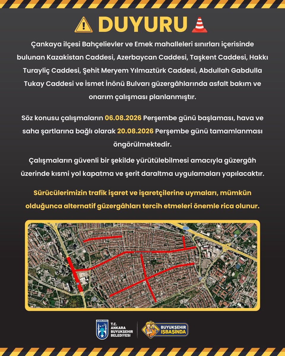 ankarabbld's tweet photo. 📣 DUYURU https://t.co/F6TseFOf08