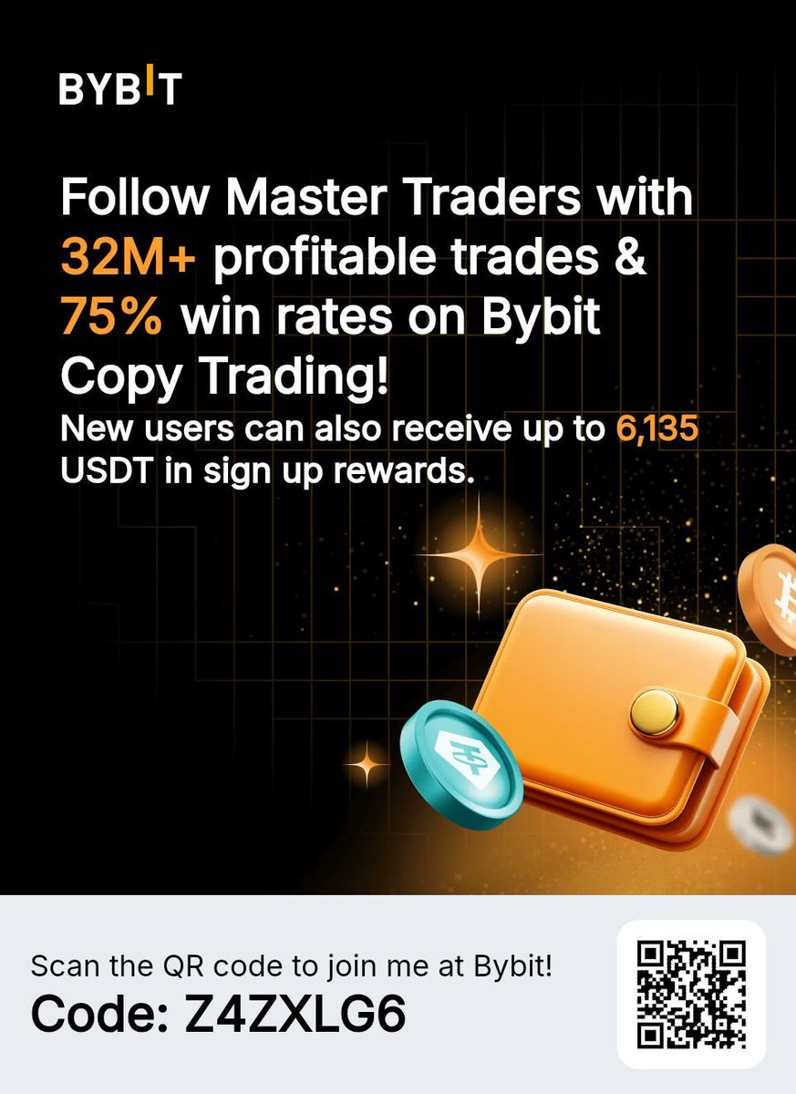 Bybit77777's tweet photo. Sign up for a Bybit account and claim exclusive rewards from the Bybit referral program! Plus, claim up to 6,135 USDT bonus at https://t.co/QMJeIVrYCC.

#Bybit #Bitcoin #Ethereum #Ripple #Solana #Ada #Tron #Bnb #Doge #Bonk #USDT #Tether https://t.co/0UYpN73zlv