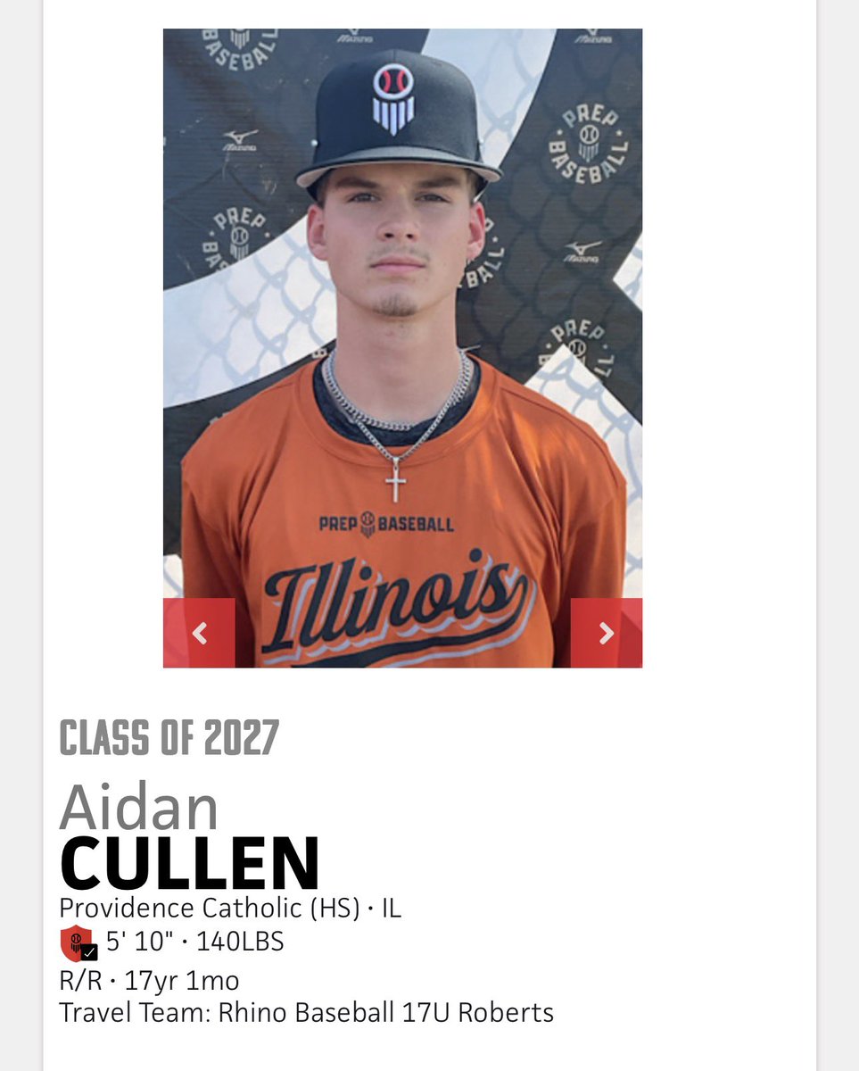 aidan_cullen33's tweet photo. Thank you @PrepBaseballIL for an outstanding Illinois All-State Games showcase! It was an incredible experience competing alongside so many talented players, making new friendships, and talking to and learning from coaches and scouts. I’m grateful for the opportunity and excited for what’s next!

Event Stats: Went 3-for-4, drew 4 walks, stole 6 bases, scored 2 runs and had several defensive plays in the middle infield.

A couple base knocks below.  

@PB_Uncommitted @JucoBaseball @RhinoBaseball @CelticBASE @PeterHamot13 @TyDeffy @DrewLocascio @pbtscouting

#TheBullpen #Uncommitted #BaseballRecruiting #2027Grad

2027 MIF | Uncommitted | Open to Opportunities