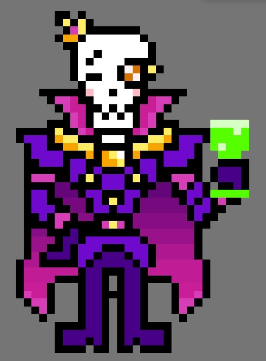 dr_john09's tweet photo. #fellsafe King Pap sprite for funzies https://t.co/QM302pvN0t