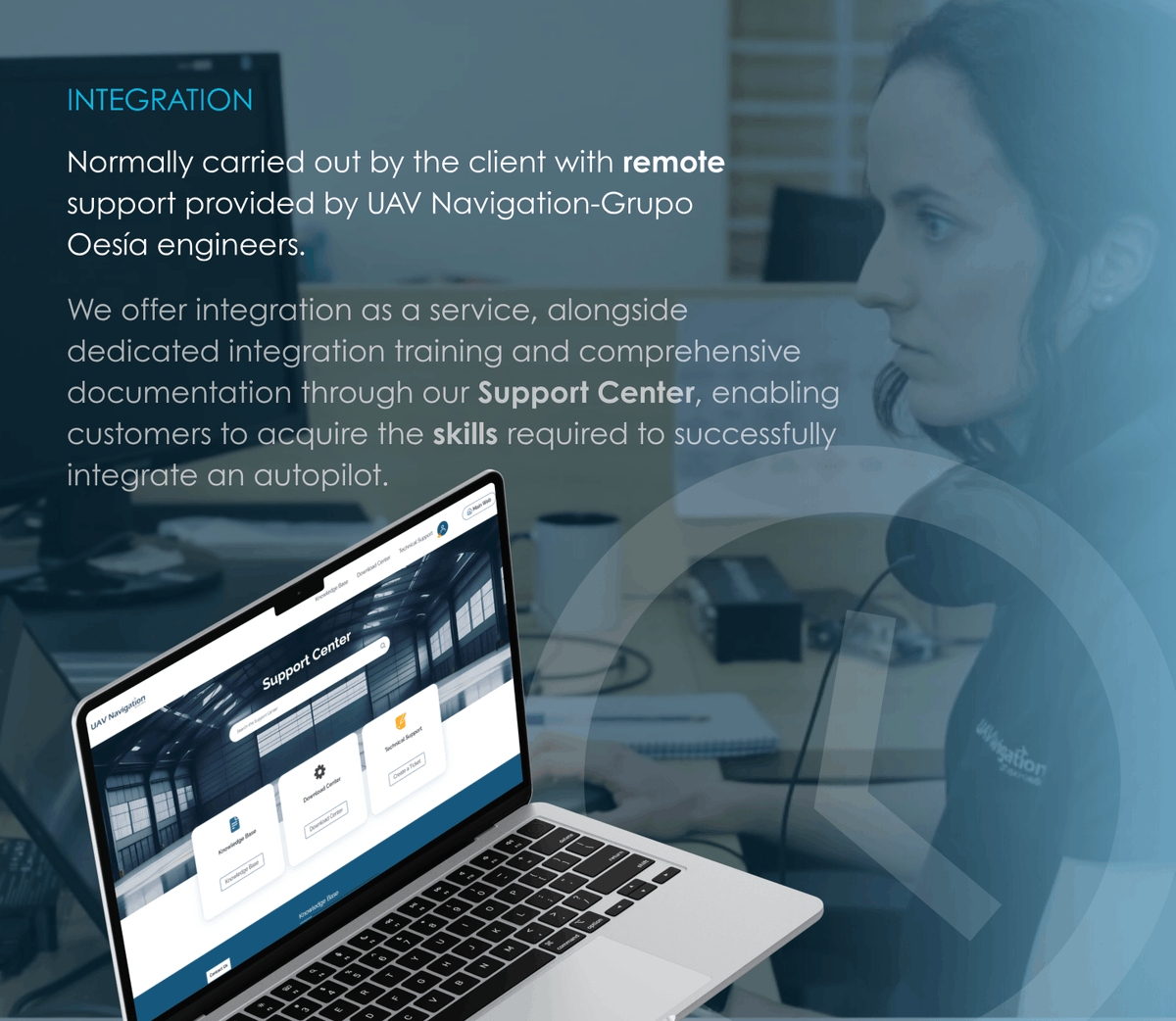 UAVNavigation's tweet photo. At UAV Navigation-Grupo Oesía, we have streamlined the integration and adaptation process to help customers reduce setup time, minimize risk, and accelerate flight readiness.

#UAV #UAS #FCS #GNC #Defense #Autonomous #FlightControl #Aerospace @grupo_oesia https://t.co/ohNoruwmNv