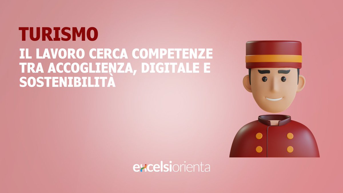 SIE_Unioncamere's tweet photo. l turismo evolve e con lui le competenze richieste dalle imprese. Accoglienza, digitale, sostenibilità e soft skills sono sempre più determinanti per cogliere le opportunità offerte dal settore.
https://t.co/nXeY1eBIxk
#Turismo #Competenze #Lavoro #Formazione #Unioncamere https://t.co/HoP6Mn5W6T