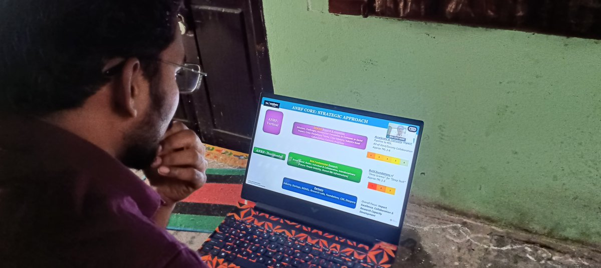 IicVvit's tweet photo. 🔬 Join our online session on Strengthening Scientific Research and Innovation in HEIs: ANRF's Vision, Priorities, and Support Framework. Explore ANRF's vision, research priorities, and funding support for innovation.
📅 31 July 2026 | 🕙 10:00 AM–12:00 PM
#ANRF #iic #Innovation https://t.co/MflxpitfSi
