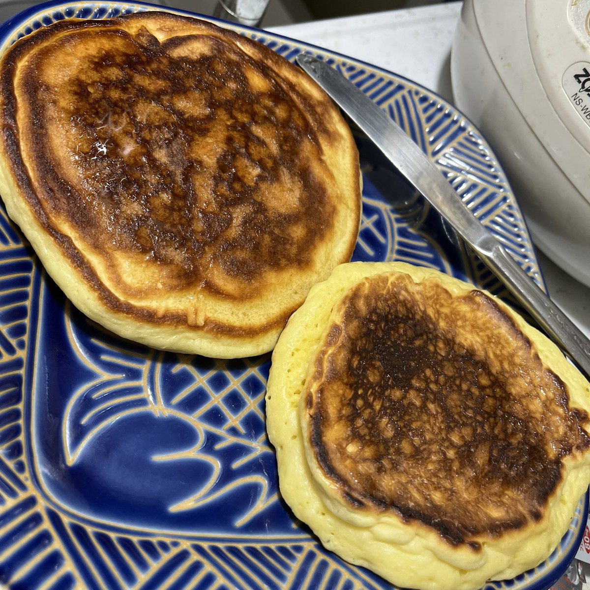 ephrem373's tweet photo. 大谷選手ホームランおめでとうのホットケーキ https://t.co/oHloSJAtzH