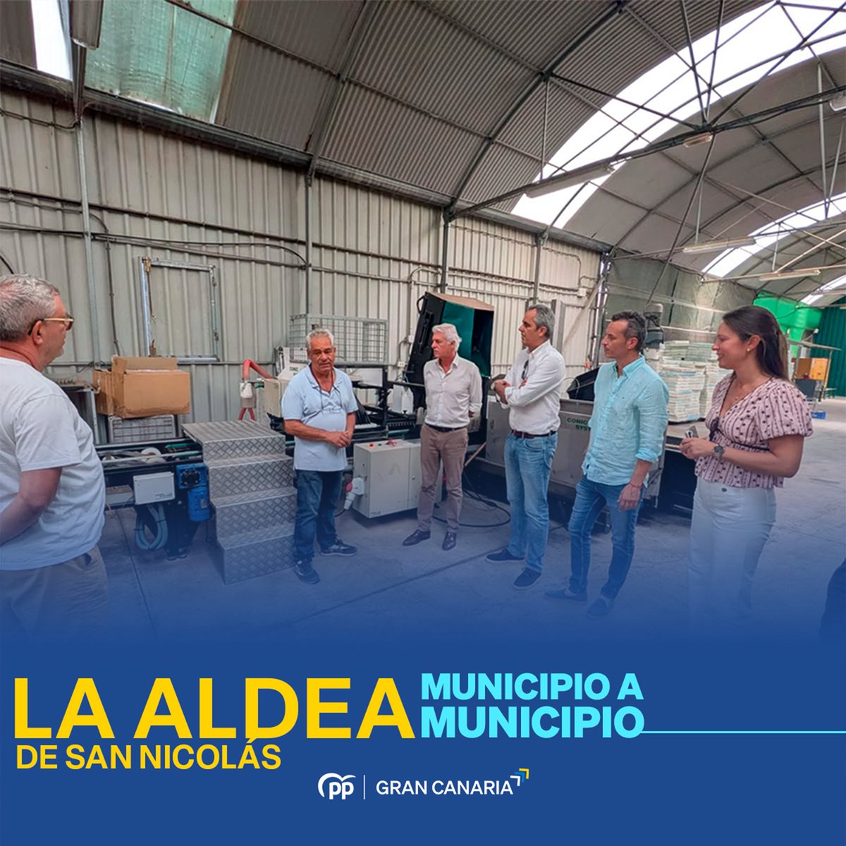 popularesgc's tweet photo. En La Aldea de San Nicolás hemos comprobado, una vez más, que el futuro de Gran Canaria pasa por escuchar, trabajar y estar presentes donde ocurren las cosas.

Ese es nuestro compromiso: conocer la realidad de cada rincón de la isla para impulsar soluciones que respondan a las necesidades de nuestros vecinos.

Porque una Gran Canaria más fuerte se construye desde cada uno de sus municipios. 💙