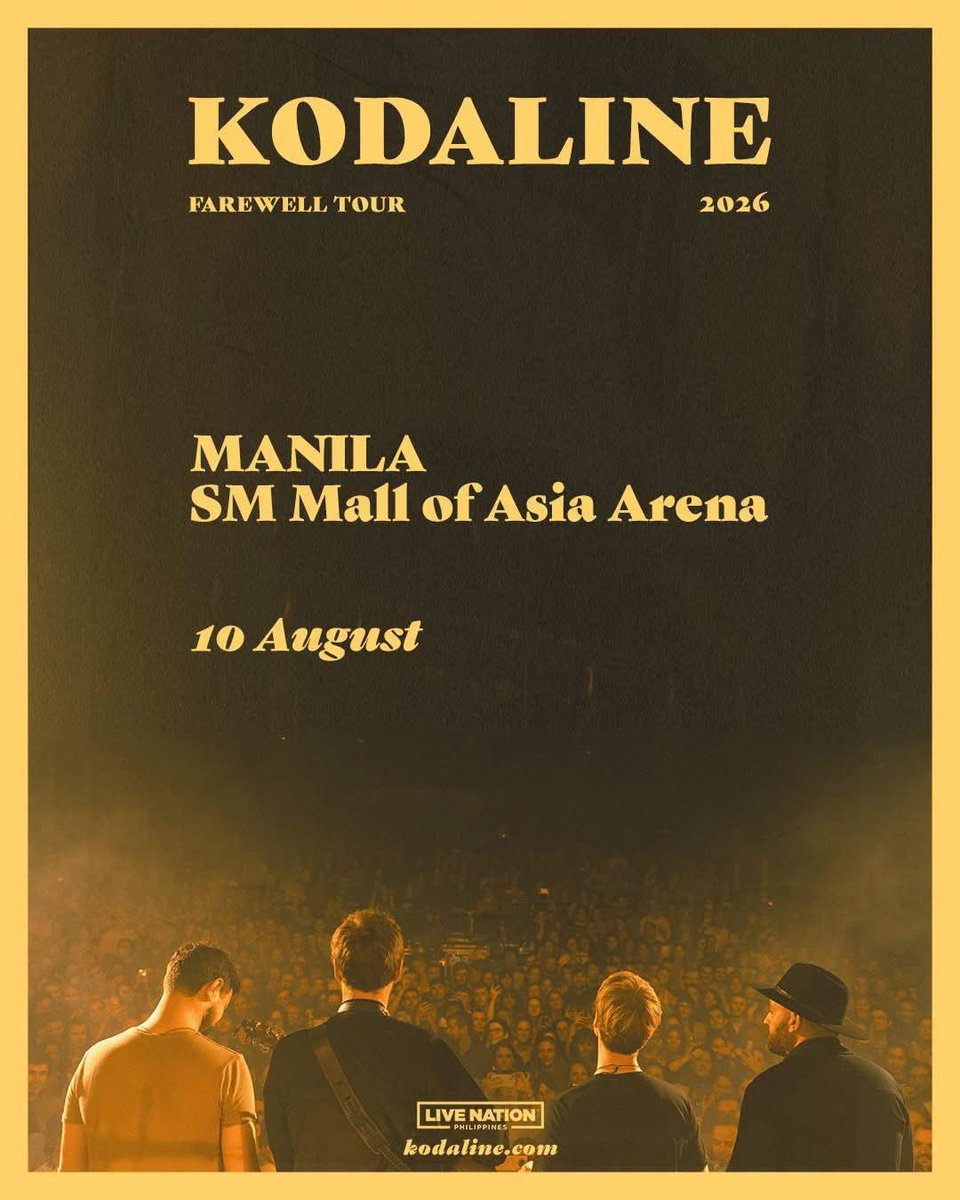 livenationph's tweet photo. Waivers for Kodaline Farewell Tour will be available at the venue entrance. You can also download them here: https://t.co/S4I4oCOni9

Please bring the original printed and signed waiver, along with a copy of your parent/guardian’s ID, on the day of the show. 

#KodalineFarewellTourPH #KodalineInManila