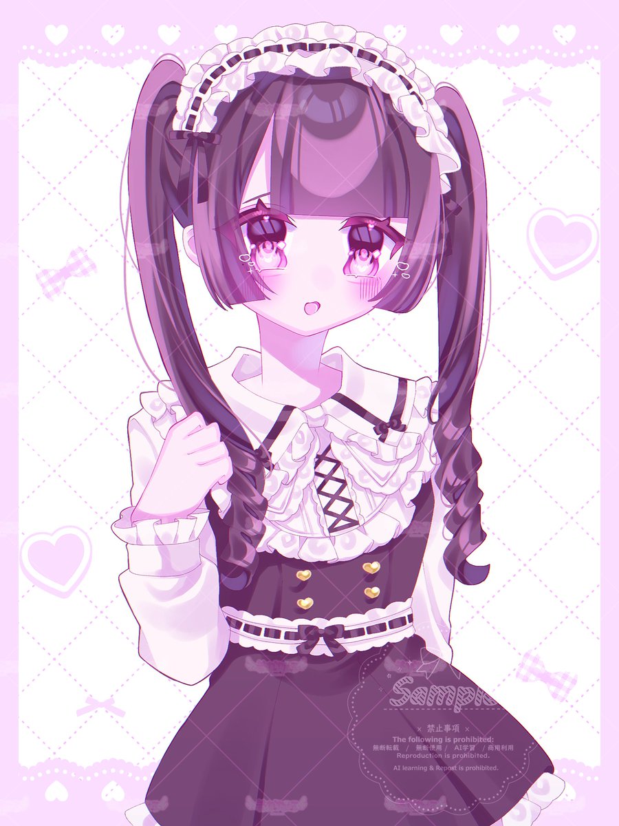 ruka_tan1's tweet photo. 君だけのわたしだから♡🎀

 #illustration https://t.co/H6oKwd8m77