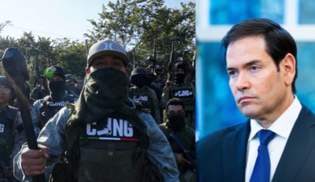 GFNIND's tweet photo. 🚨 JUST IN: 🇺🇸🇲🇽 U.S. Secretary of State Marco Rubio has revoked 26 visas and imposed visa restrictions on 65 individuals linked to the Jalisco New Generation Cartel (CJNG), including family members and associates.

The U.S. State Department is also offering more than $100 million in rewards for information leading to the arrest or conviction of the cartel's leaders and associates.

🗣️ Rubio: The United States is hunting down, dismantling, and destroying the Jalisco New Generation Cartel.