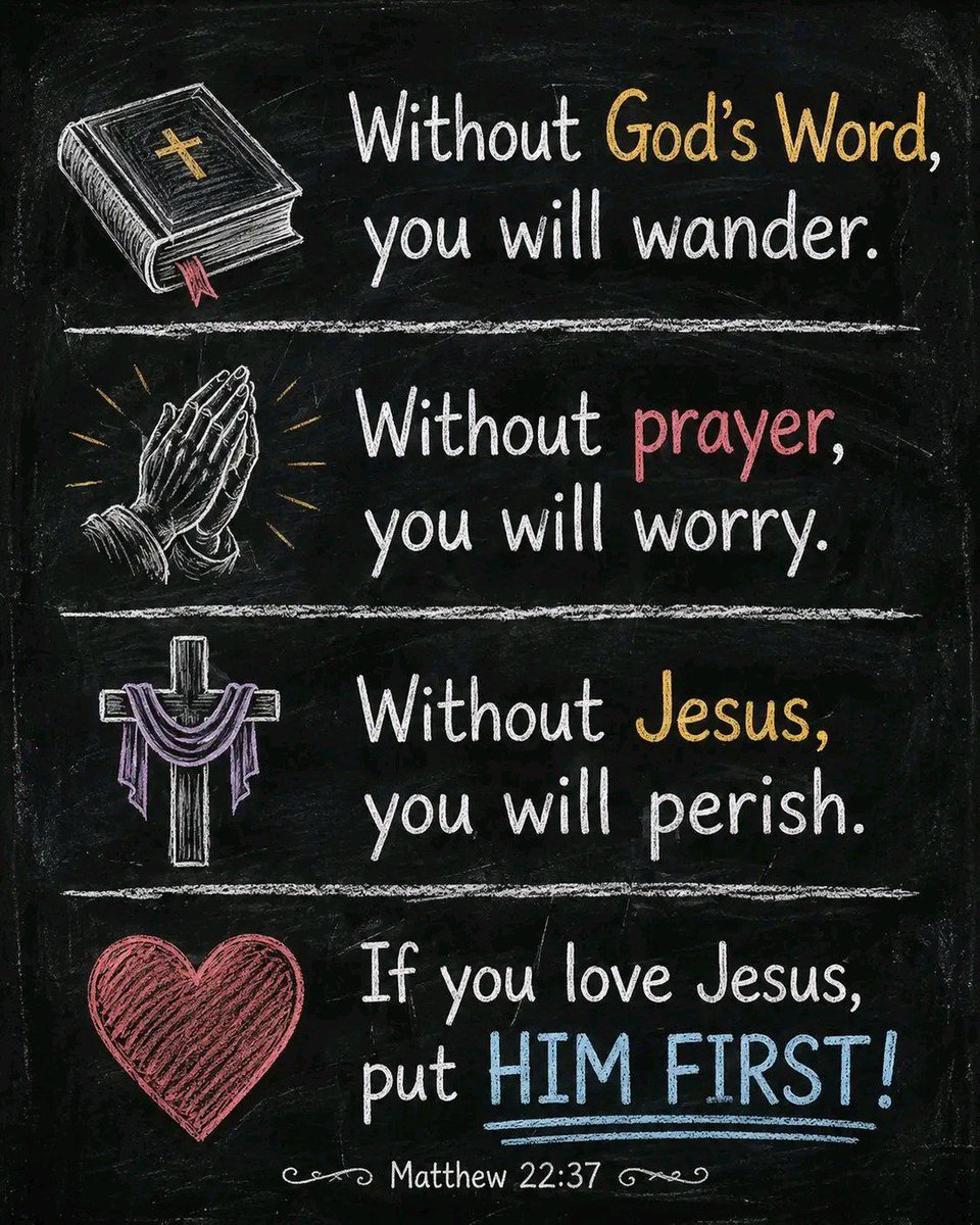 AdaugoAguiyi's tweet photo. Put God first in your life. https://t.co/sqMHvxdLZz